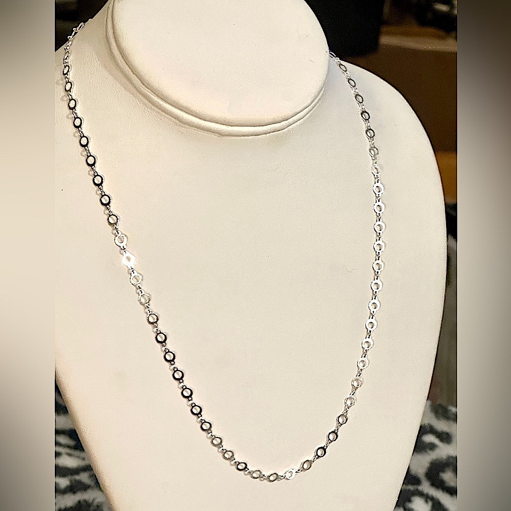 NWT Italian .925 Sterling Silver Necklace